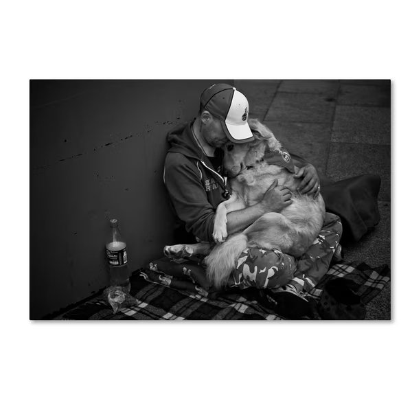 Anze Malovrh 'Love' Canvas Art, 16x24, Trademark Fine Art, Mfr#: 1X02036-C1624GG